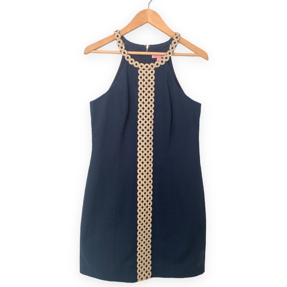 Lilly Pulitzer Sasha Dress Navy - Picture 3 of 14